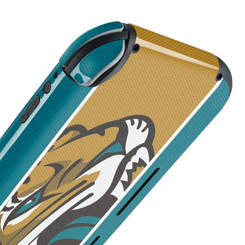 NFL Jacksonville Jaguars Zone Block Nintendo Switch Lite Skin
